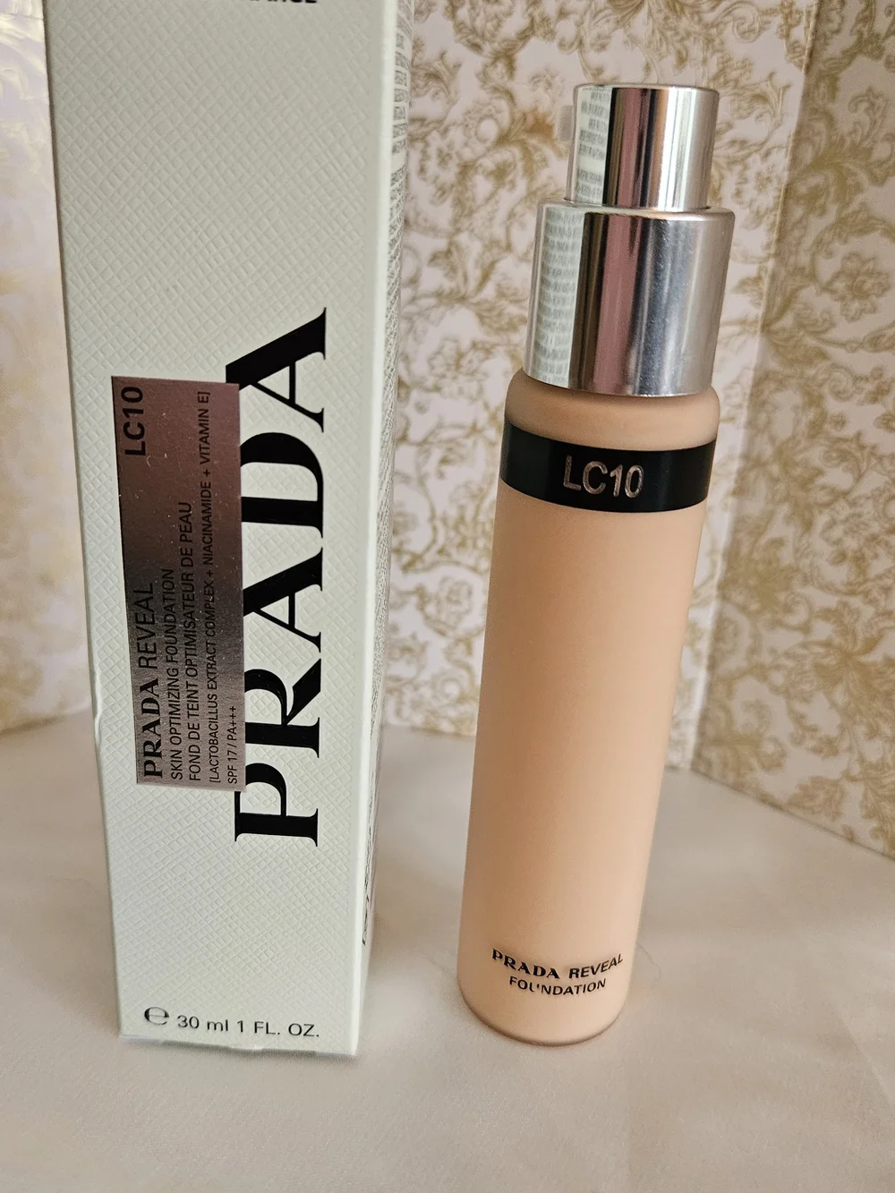 Prada reveal foundation